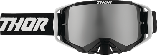 THOR Activate Goggle Flite Black with Silver Mirror Lens - Part 2601-3702