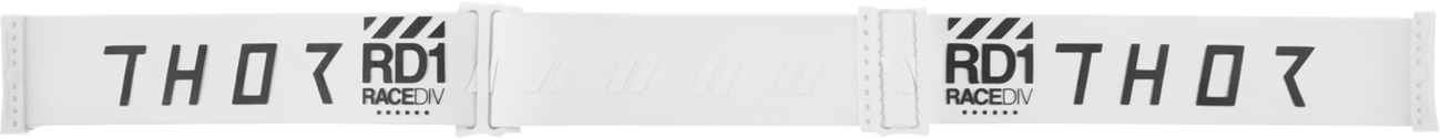 THOR Ascend LTD Goggle Synth White with Clear Lens – Part Number 2601-4019