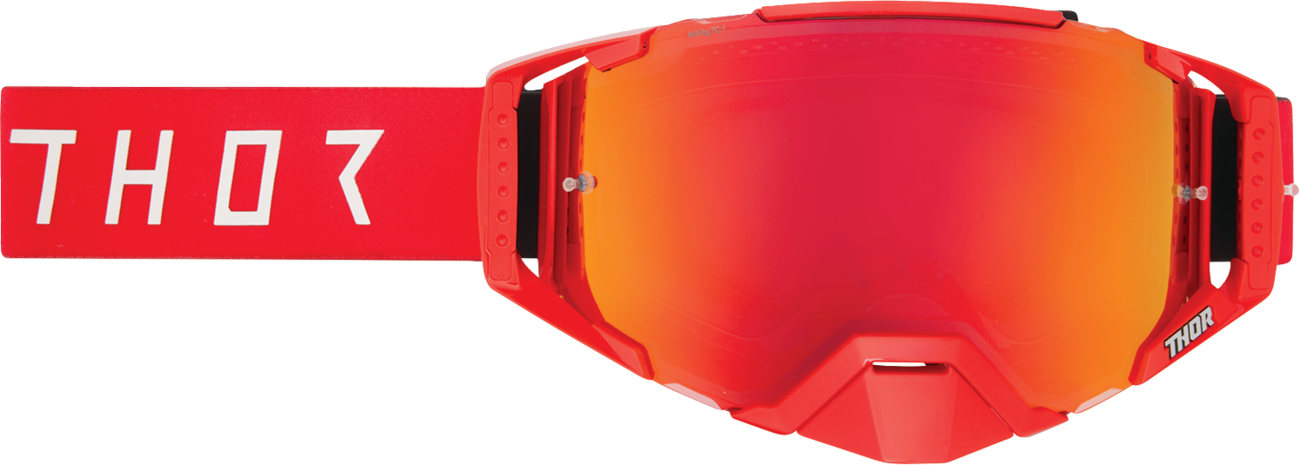 THOR Ascend LTD Goggle - Synth Red with Red Mirror Lens (Part 26014024)