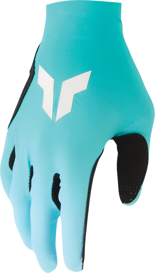 THOR Sportmode Iconic Gloves - Aqua/Powder Blue, Medium (Part No. 3330-9114)