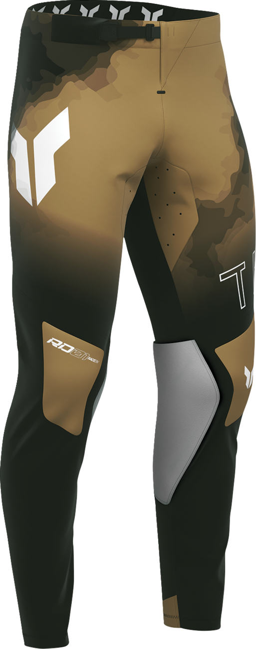 THOR Sportmode Carbon Pants - Black and Copper, US 38 (Part Number: 2901-12795)