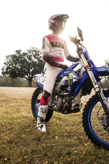 THOR Sportmode Geo Pants - Vintage White/Pink US 32 - Part 2901-12827