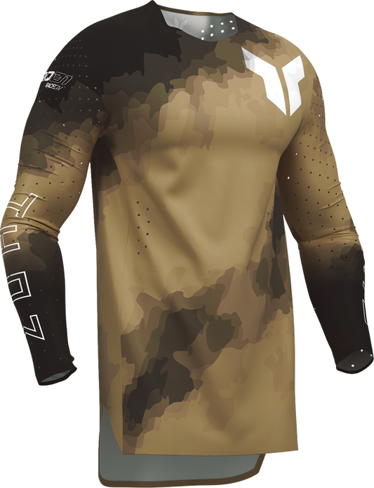 THOR Sportmode Carbon Jersey Black/Copper - Small (Part Number 2910-8737)