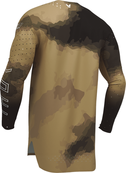 THOR Sportmode Carbon Jersey Black/Copper - Small (Part Number 2910-8737)