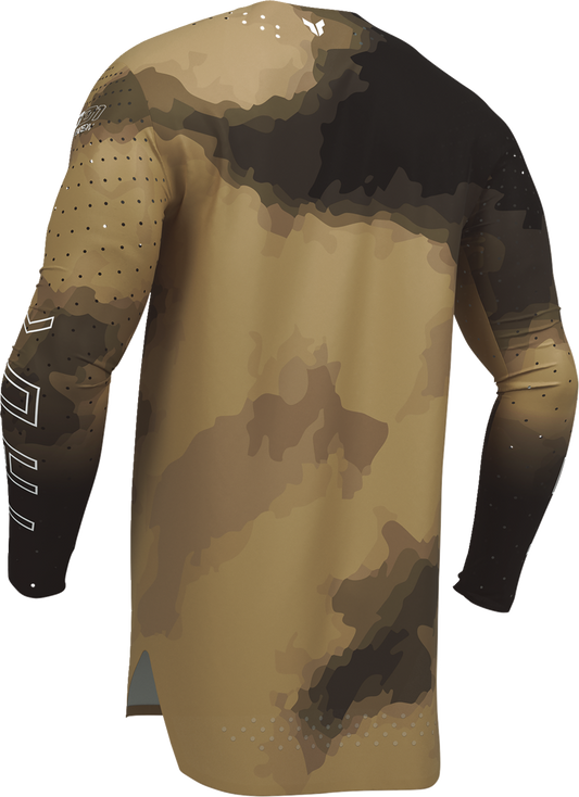 THOR Sportmode Carbon Jersey Black/Copper - Small (Part Number 2910-8737)