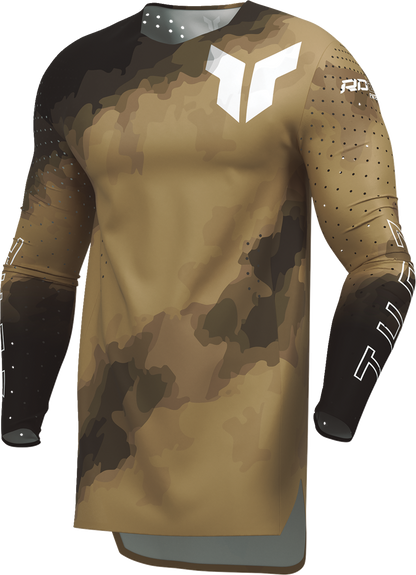 THOR Sportmode Carbon Jersey Black/Copper - Small (Part Number 2910-8737)
