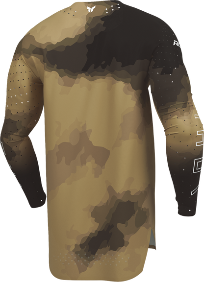 THOR Sportmode Carbon Jersey Black/Copper - Small (Part Number 2910-8737)