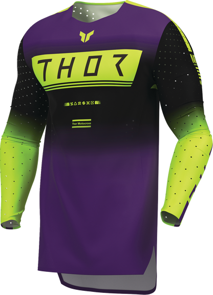 THOR Sportmode Geo Jersey - Black/Purple, Small - Part Number 2910-8742