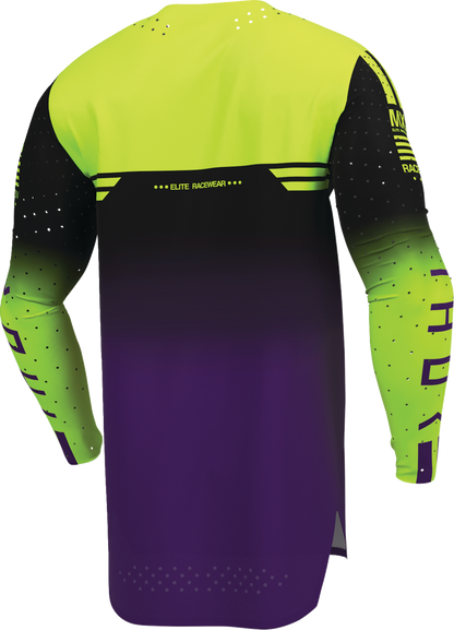 THOR Sportmode Geo Jersey - Black/Purple, Small - Part Number 2910-8742