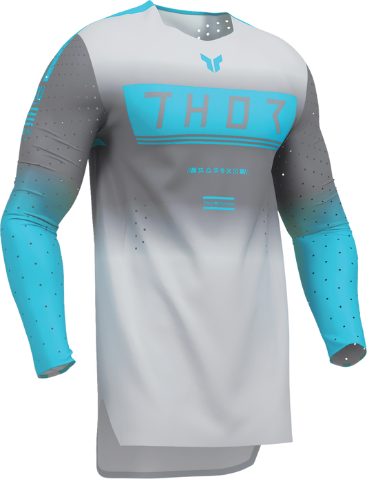 THOR Sportmode Geo Jersey - Charcoal/Gray - Medium by THOR Part Number 2910-8748