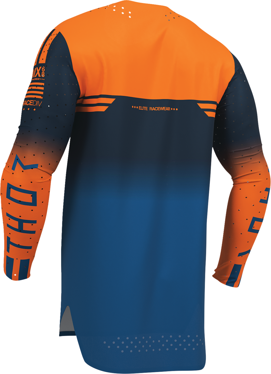 THOR Sportmode Geo Jersey - Midnight/Blue, Large – Part Number 2910-8754