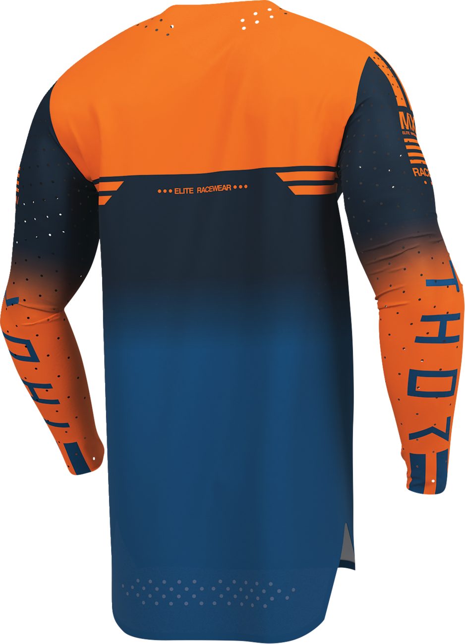 THOR Sportmode Geo Jersey - Midnight/Blue, Large – Part Number 2910-8754