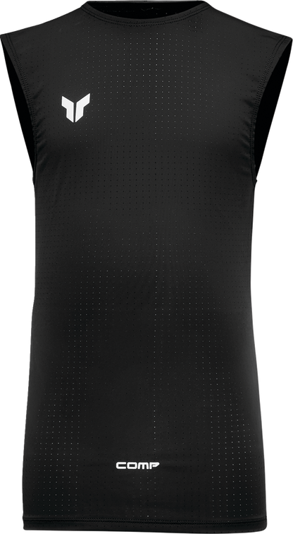 THOR Youth Comp Sleeveless Shirt - Black, Part Number 2942-0023