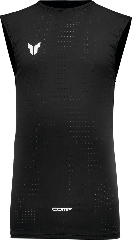 THOR Youth Comp Sleeveless Shirt - Black, Part Number 2942-0023