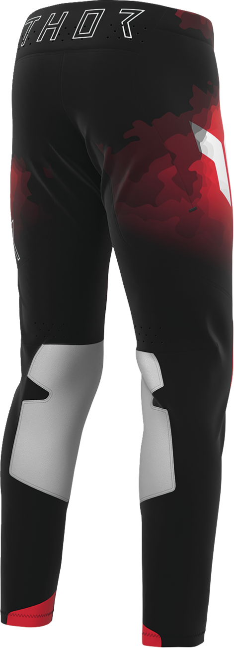 THOR Sportmode Carbon Pants - Black/Red US 30 - Part Number 2901-12771