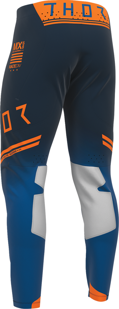 THOR Sportmode Geo Pants - Midnight/Blue US 29 with 4-Way Stretch and Advanced Ventilation