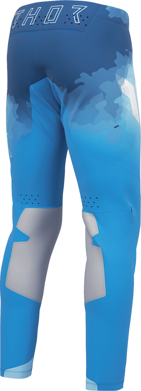 THOR Sportmode Carbon Pants - Electric Blue and Powder Blue US 38 Part #2901-12786