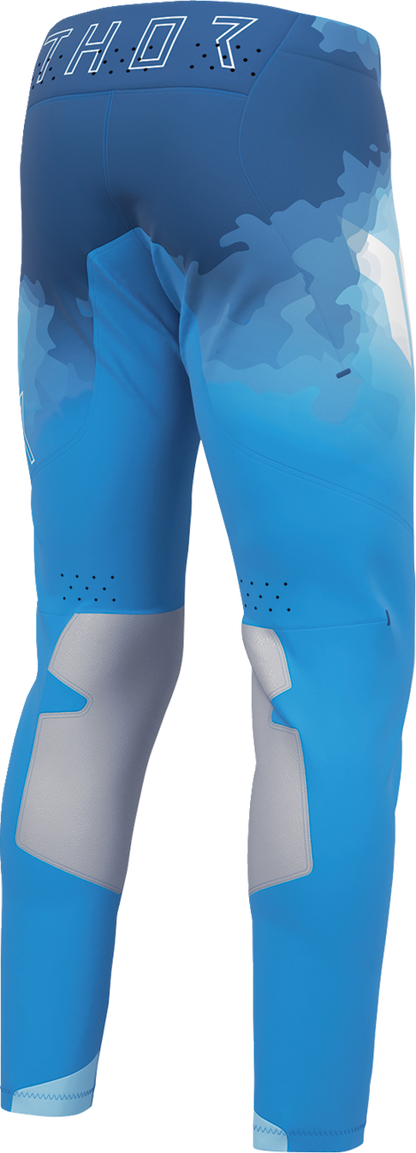 THOR Sportmode Carbon Pants - Electric Blue and Powder Blue US 38 Part #2901-12786
