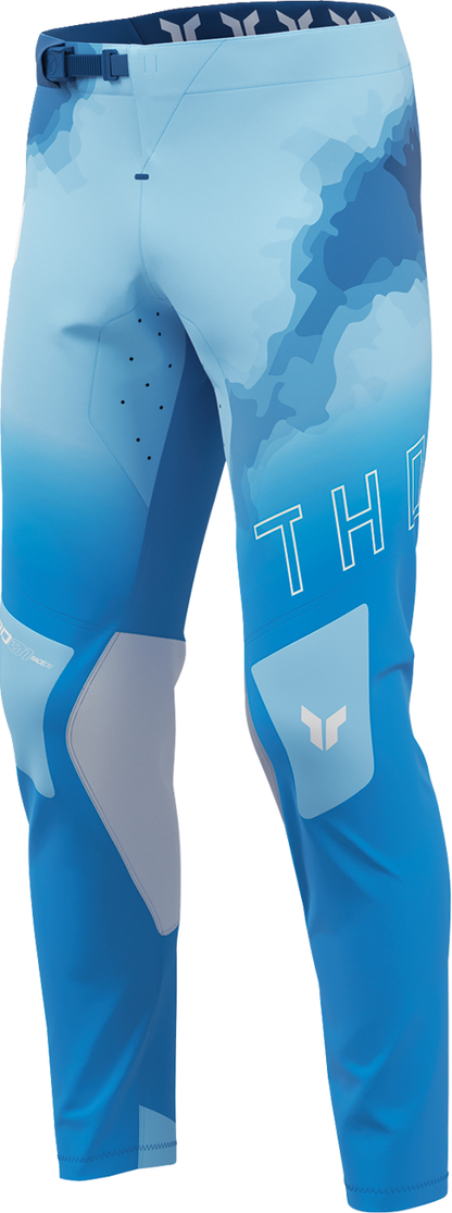 THOR Sportmode Carbon Pants - Electric Blue and Powder Blue US 38 Part #2901-12786