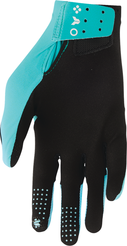 THOR Sportmode Iconic Gloves 2XL - Aqua/Powder Blue - Part No. 3330-9117