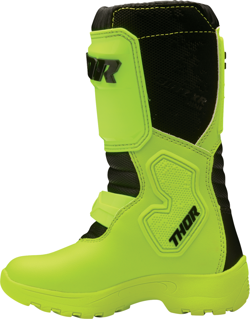 THOR Blitz XR Mini Boots - Acid (US 13) | Durable Synthetic Overlays & Adjustable Straps