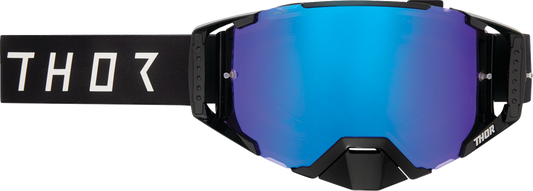 THOR Ascend LTD Goggle - Synth Black with Violet Mirror Lens (Part #26014022)