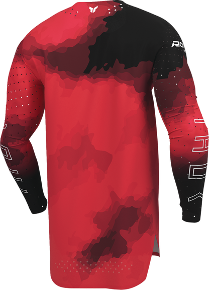 THOR Sportmode Carbon Jersey Medium by THOR - Black and Red, Part No. 2910-8728