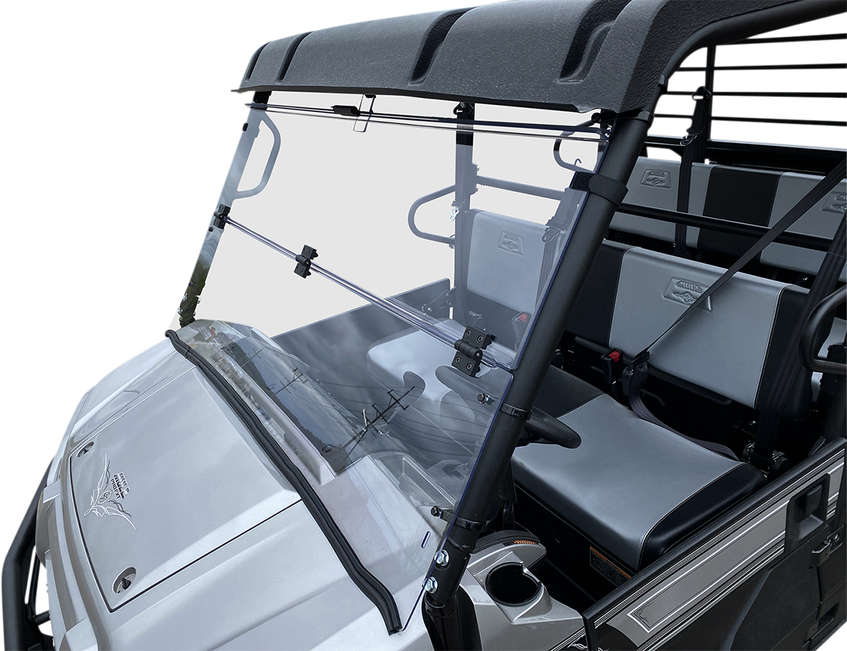 MOOSE OFFROAD Full Folding Windshield - Deluxe for Mule V000345-12200M