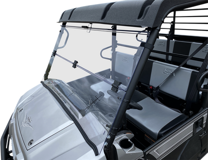 MOOSE OFFROAD Full Folding Windshield - Deluxe for Mule V000345-12200M