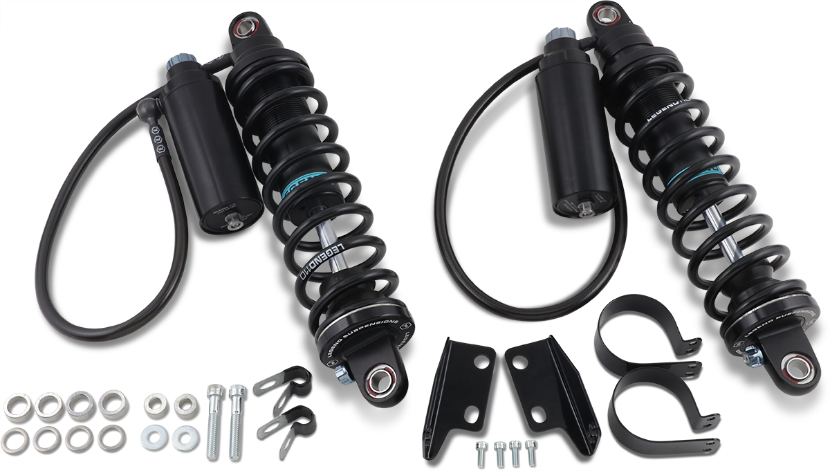 LEGEND SUSPENSION Revo ARC Remote Reservoir Shocks - 13 Inch, Black, Part #1310-1882