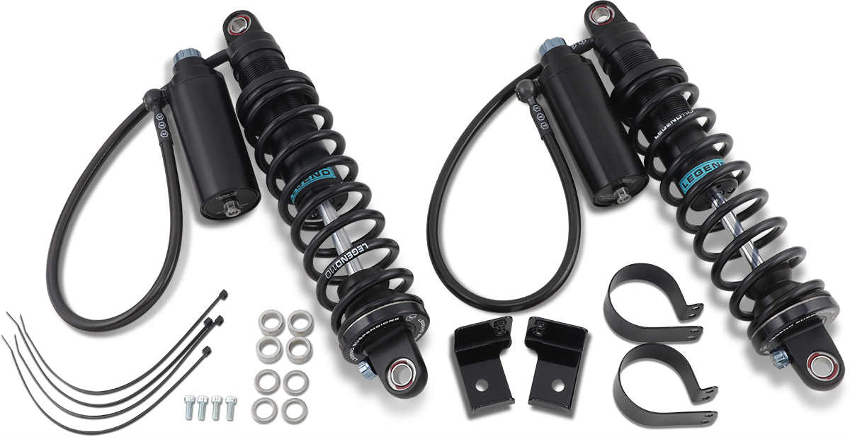 Legend Suspension Revo ARC Remote Reservoir Shocks - 14-Inch, Black - Part 1310-1884