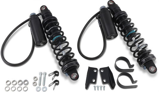 Legend Suspension Revo ARC Remote Reservoir Shocks for 14-Inch Motorcycle Applications by Legend Suspension Part 1310-1888