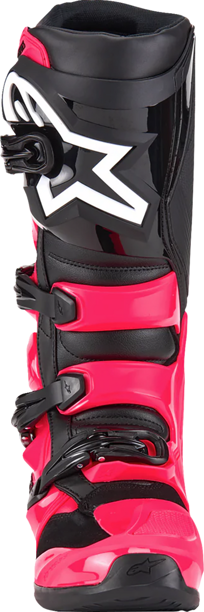 Alpinestars Tech 7 Boots - Diva Pink/Black, US 10 / EU 44.5 - Model 2012025-3811-10