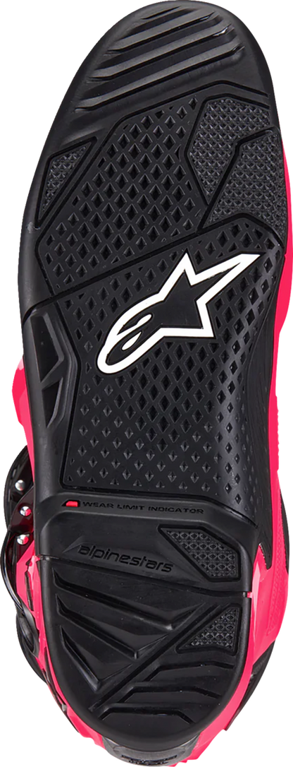 Alpinestars Tech 7 Boots - Diva Pink and Black, US 13 / EU 48 - Off-Road Motorcycle Footwear