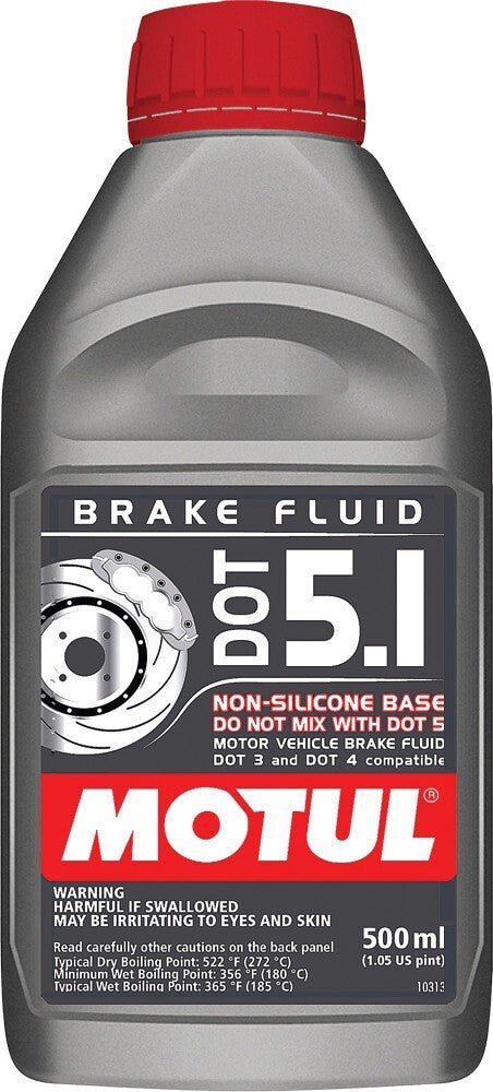 Motul DOT 5.1 Brake Fluid 0.5L 100951