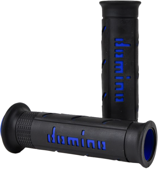 Domino Racing Xm2 Motorcycle Road Racing Grips Black/Blue