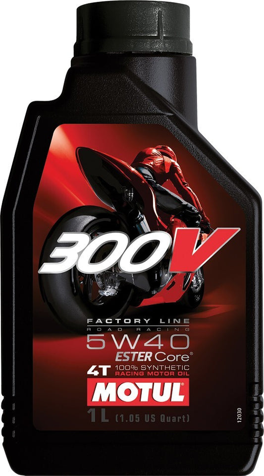 Motul 300V Oil 1Ltr 5W40 104112