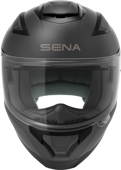 Sena Stryker Helmet Bluetooth Mesh Harman Kardon Sound : Matte Black Gloss White