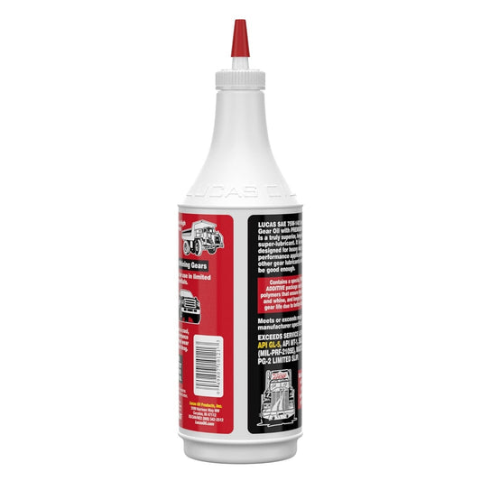 Lucas Synthetic 75W140 Gear Oil 1qt. 10121