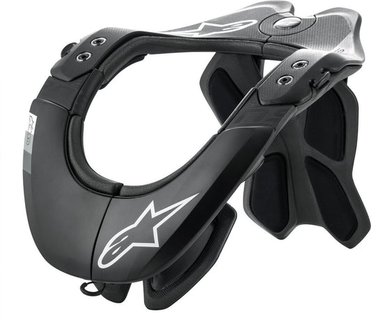 Alpinestars Bns Tech-2 Neck Support Black Cool Grey Lg-Xl