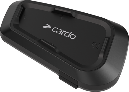 Cardo Systems Spirit Motorcycle Bluetooth Comm Headset - Black, Single Pack