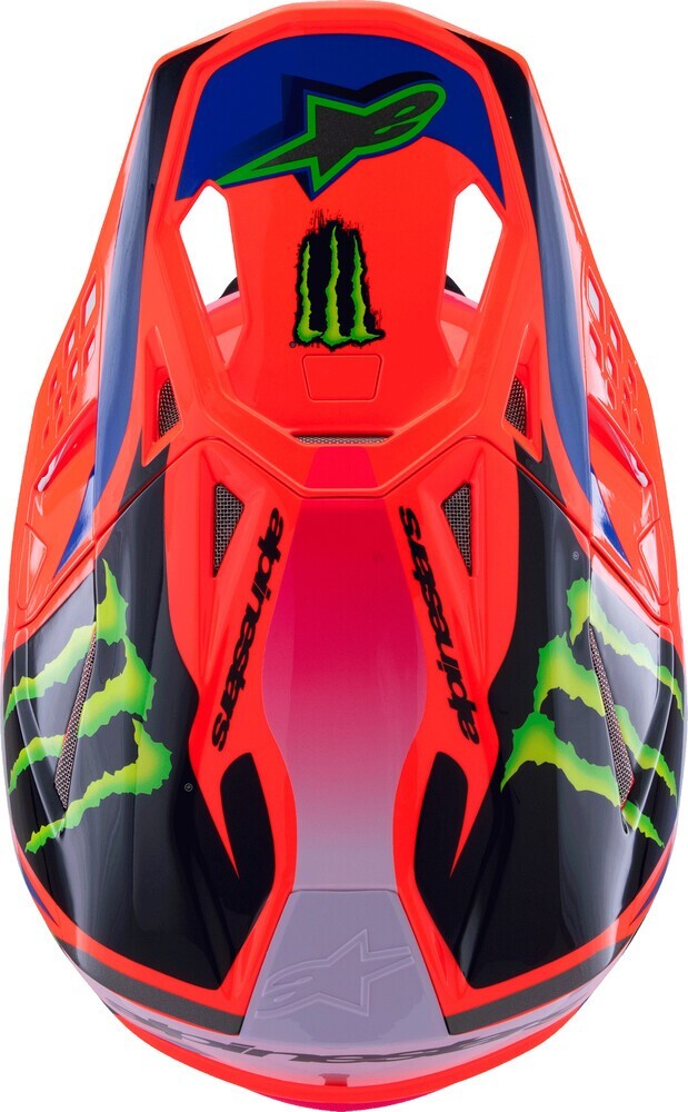 Alpinestars Supertech S-M10 Deegan Monster Moto Helmet Large