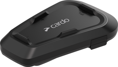 Cardo Systems Spirit Motorcycle Bluetooth Comm Headset - Black, Single Pack