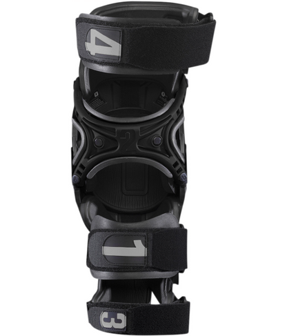 Mobius X8 Knee Braces Gray/ Black Size Medium 1010503