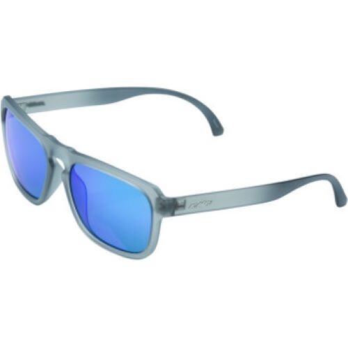 FMF Elmer Sunglasses (Matte Crystal Smoke Blue Mirror)