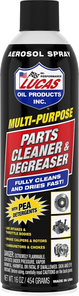 Lucas Oil Multi-Purpose Parts Cleaner and Degreaser 16oz. 11115