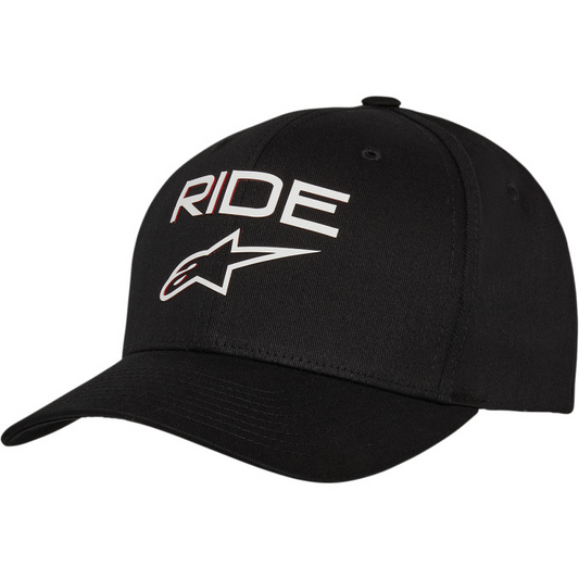 Alpinestars Ride Transfer Hat Black White Sm/ Md 1211810101020SM