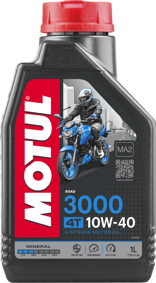 Motul 3000 Petroleum Oil 10W40 1LT 107672