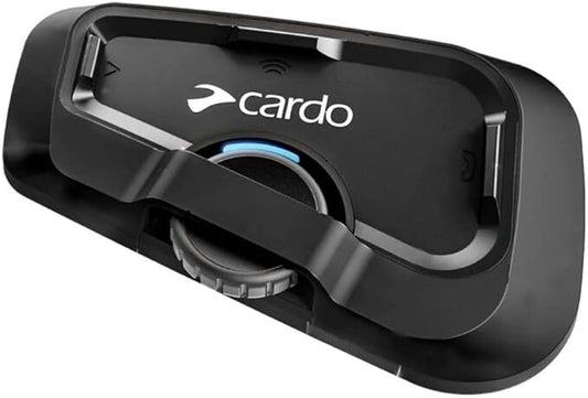 Cardo Systems FREECOM 2X Motorcycle 2-Way Bluetooth Comm Sys Black, Single