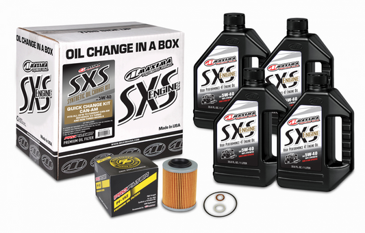 Maxima Synthetic 5W-40 Oil Kit 2016-24 Maverick All Models 90-469013-CA